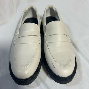 White Loafers. Women’s Size 8